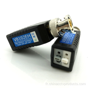 Émetteur-récepteur de convertisseur de câble RJ45 de 8MP 4K BNC à RJ45